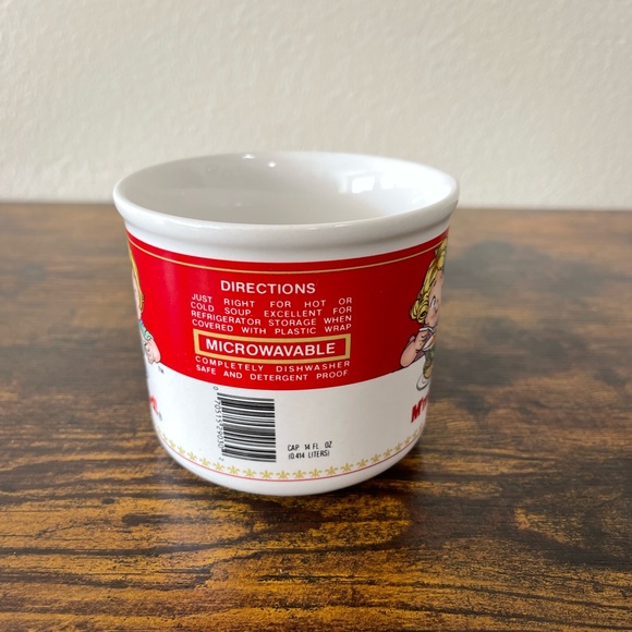 Vintage 1989 Campbell Soup Company M'm! M'm! Good Kids Eating Ceramic Mug Cup - Picture 4 of 6